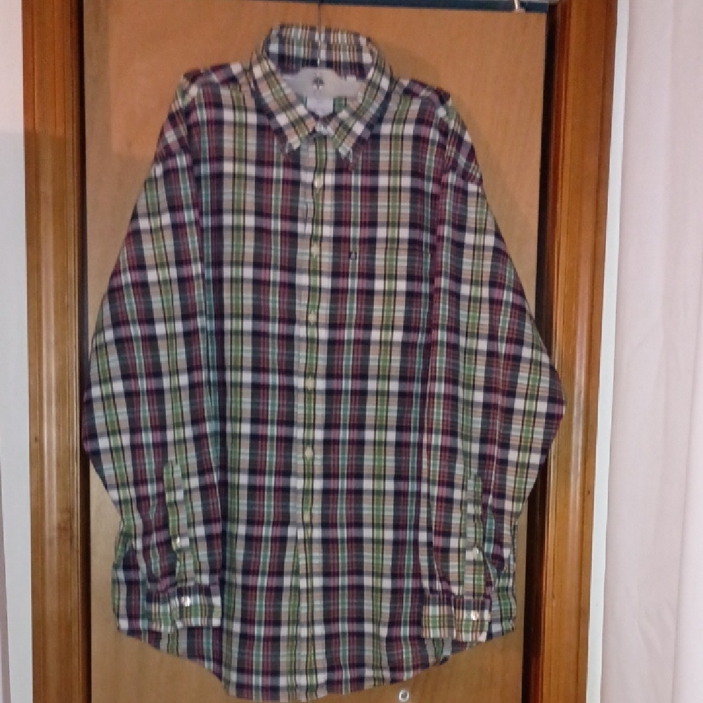Brooks Brothers Multicolor Plaid Button Down Shirt